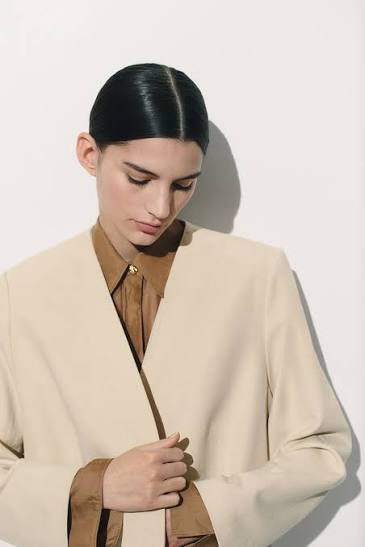 H&M Oversized Cotton Blazer